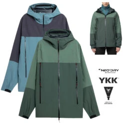 4F - Hardshell Herren Regenjacke Outdoorjacke NEODRY 10.000