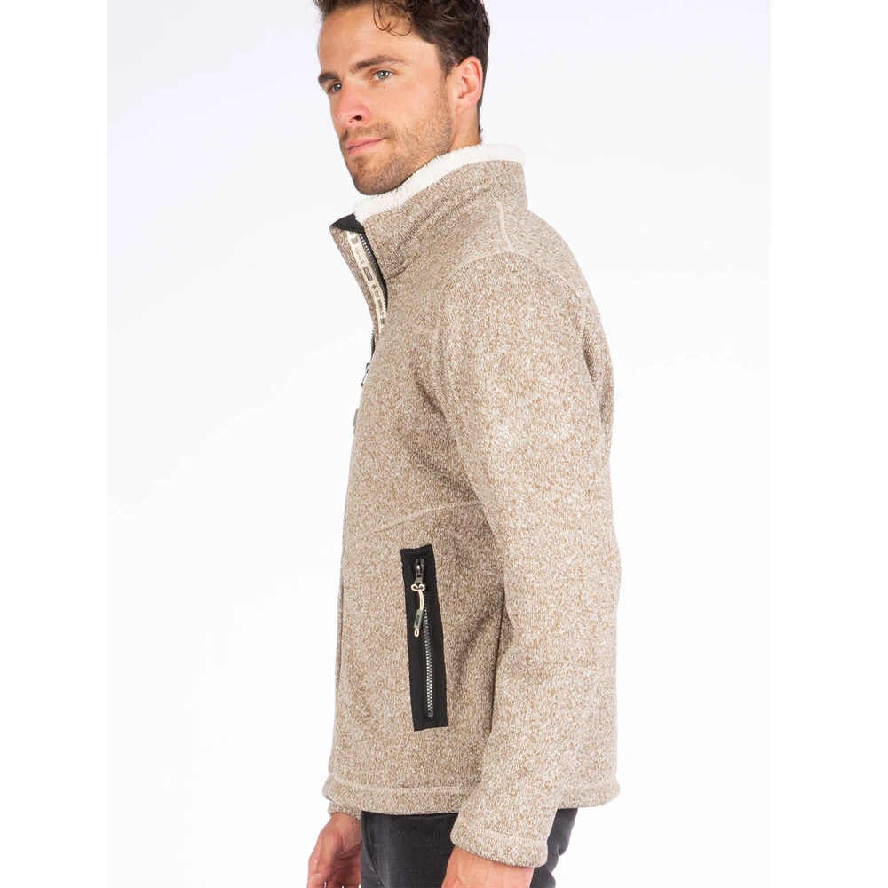 LPO - Linea Primero - Funktionelle, Kuschlig Weiche Sherpa Strickfleece Jacke - George 4 LPO - Linea Primero - Funktionelle, Kuschlig Weiche Sherpa Strickfleece Jacke - George – Bild 4