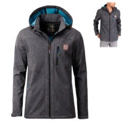 LPO - Linea Primero Funktionelle 3 Lagen Softshelljacke Mit Kapuze - Etienne