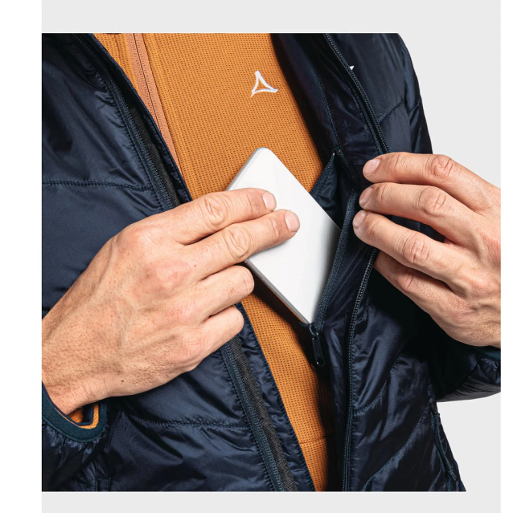 Schöffel - Herren Primaloft Stams Hybrid Jacke Outdoorjacke, Navy 6 Schöffel - Herren Primaloft Stams Hybrid Jacke Outdoorjacke, Navy – Bild 6