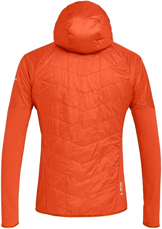 Salewa - Merino ORTLES HYBRID TIROLWOOL® RESPONSIVE JACKE HERREN, Orange 2 Salewa - Merino ORTLES HYBRID TIROLWOOL® RESPONSIVE JACKE HERREN, Orange – Bild 2