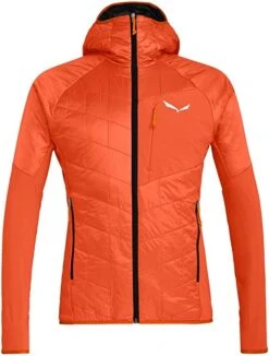 Salewa - Merino ORTLES HYBRID TIROLWOOL® RESPONSIVE JACKE HERREN, Orange