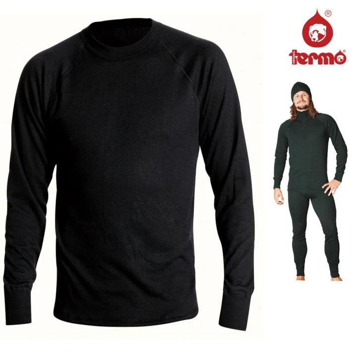 TERMO - ORIGINAL MEDIUM - Longshirt Herren Funktionsshirt, Schwarz 2 TERMO - ORIGINAL MEDIUM - Longshirt Herren Funktionsshirt, Schwarz – Bild 2