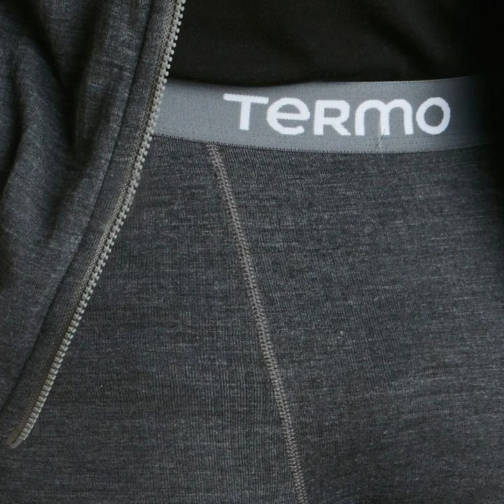 TERMO - Wool Light 2.0 - Long Johns, No Fly - Merino Herren Hose Unterhose - Grau 4 TERMO - Wool Light 2.0 - Long Johns, No Fly - Merino Herren Hose Unterhose - Grau – Bild 4